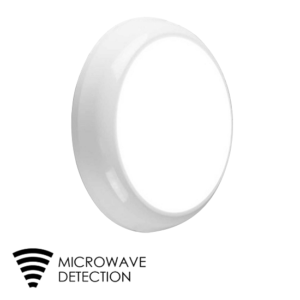 15W LED Round Bulkhead with microwave sensor B1 IP65 | TUBU