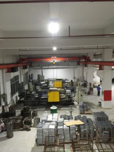 die-casting factory project with led high bay fixtures