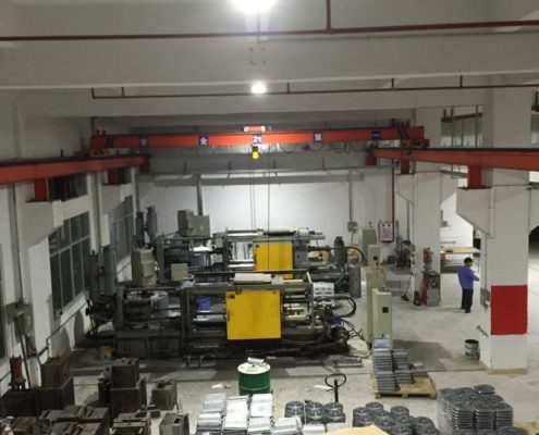 die-casting factory project with led high bay fixtures