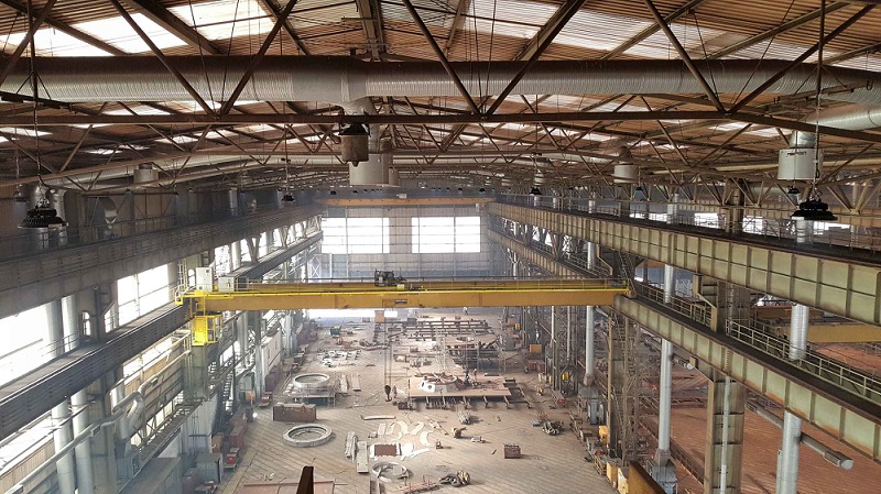 led high bay application for hardware industry