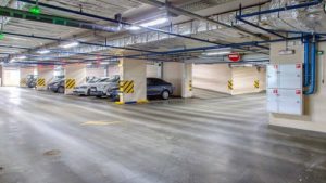 tri proof led application for parking lot