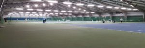 indoor tennis court lighting