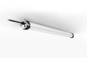 TUBU IP69K LED Tubular luminaires with PC or PMMA cover