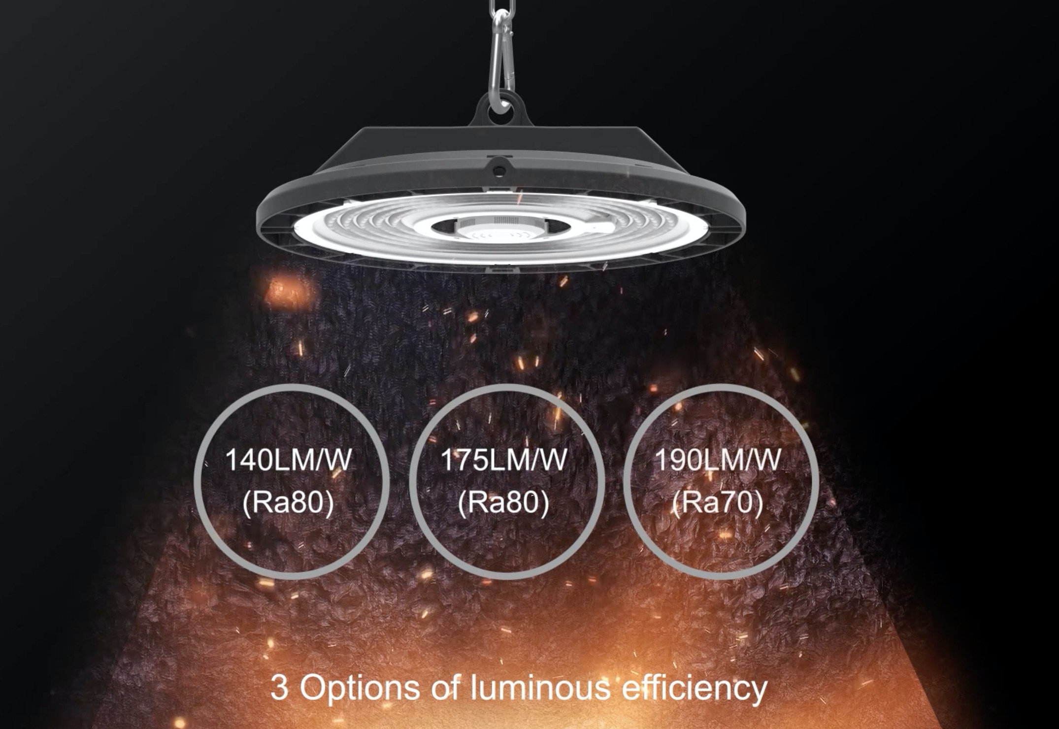 tubu smart led high bay light with sensor