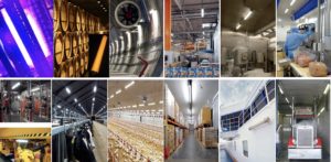 TUBU Tubular IP65 IP67 IP69K LED Tri-proof Light Vapor tight batten light applications