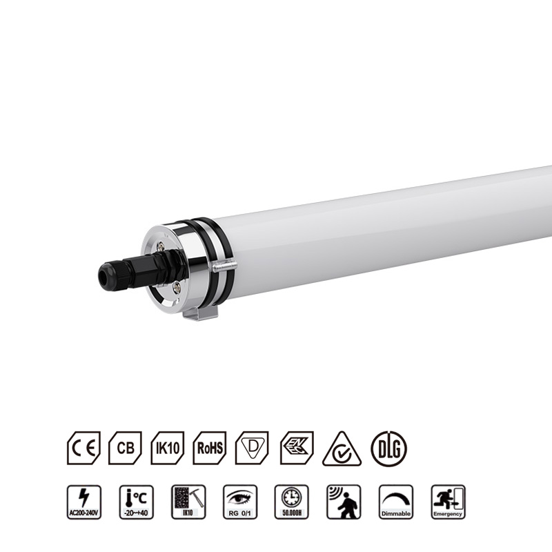 IP67 IP69K led tri-proof light with fast connector