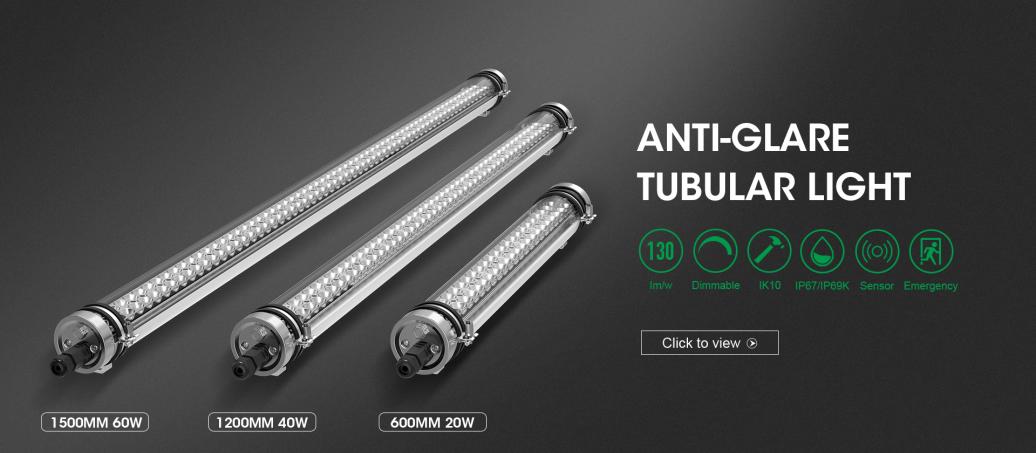 IP69K anti ammonia LED tri proof light 2ft 600mm 20w