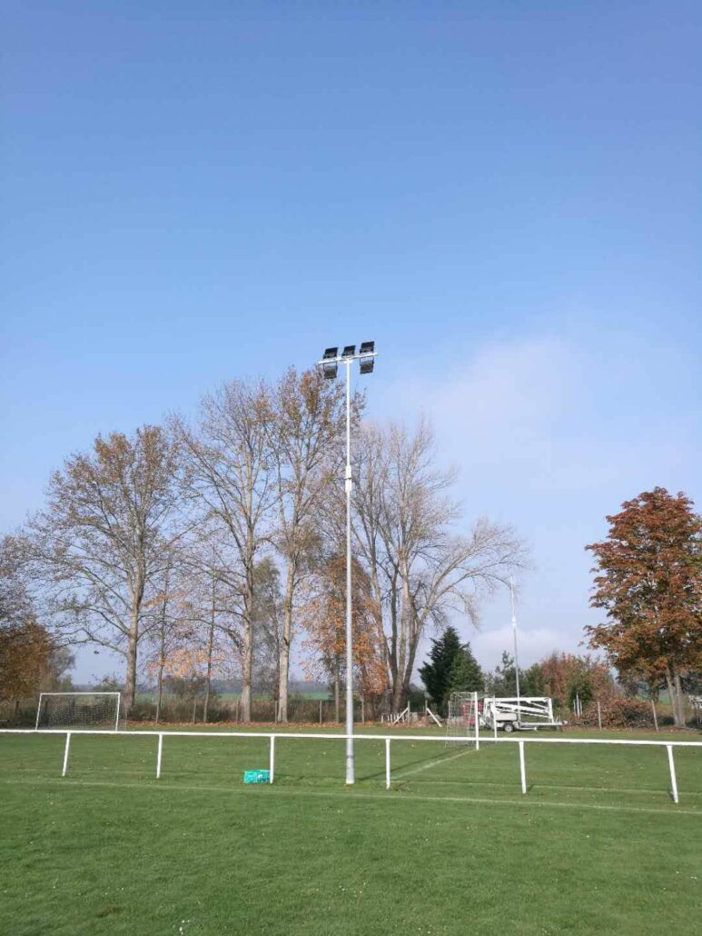 LED Flood Lights Application for Football Field