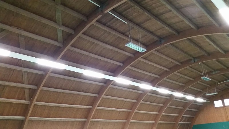 LED Panel Light application for Sport Court