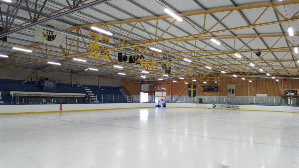 Project in Sweden for Hockey field