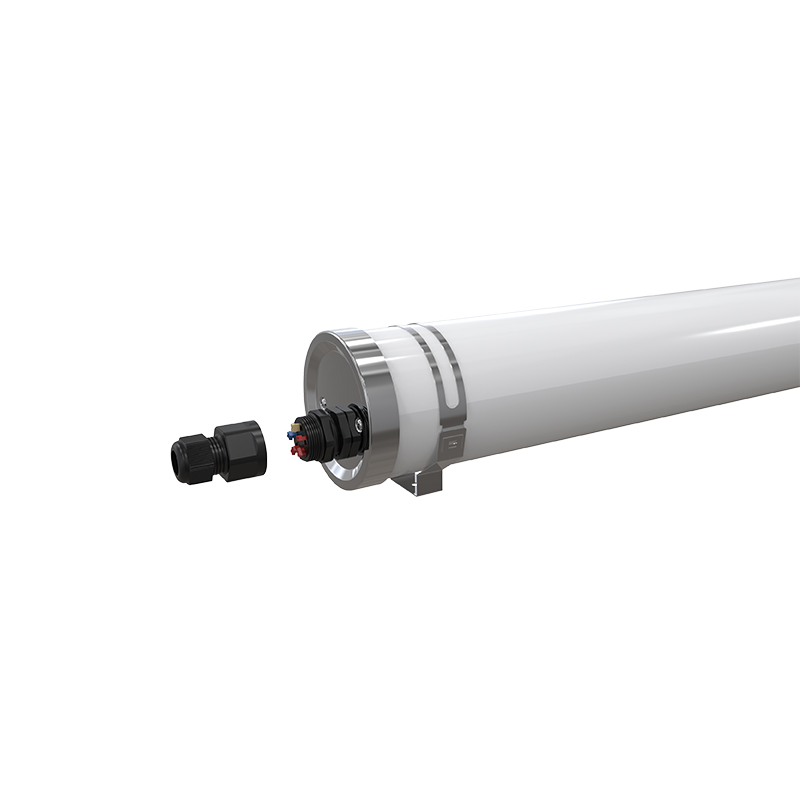 100mm Diameter Tubular LED Tri-Proof Light with Connectable Terminals