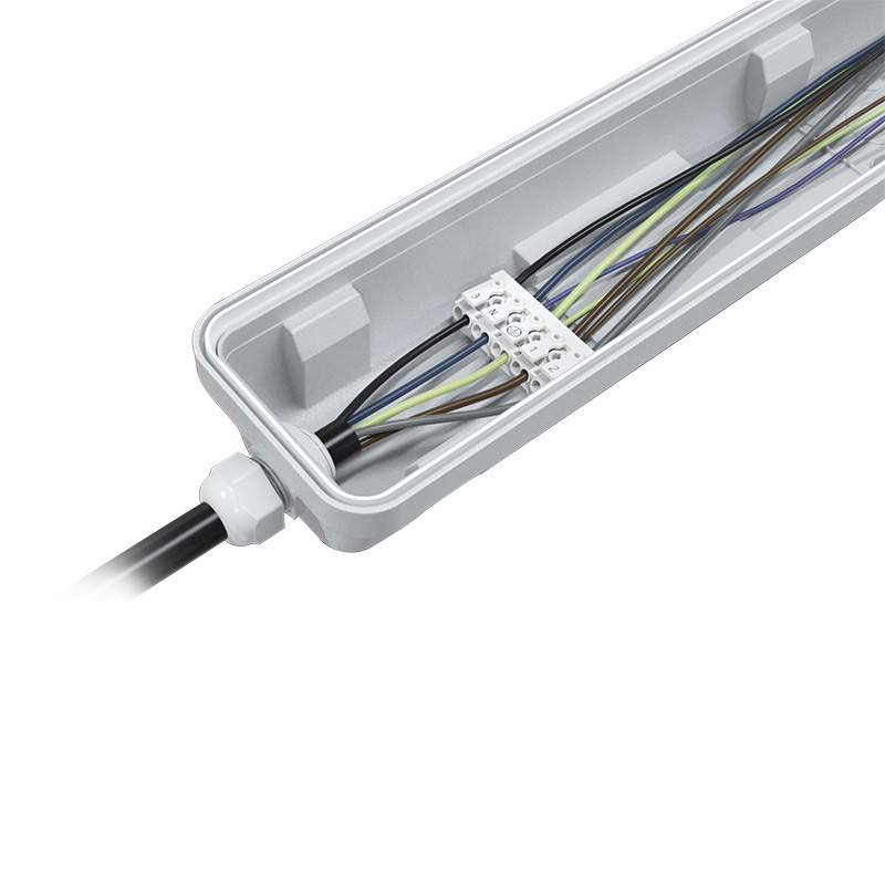 Batten IP66 LED Tri-proof Light with 5-pole through wiring