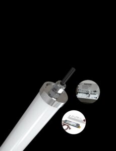 Emergency battery backup and a 3-step dimming sensor function-1