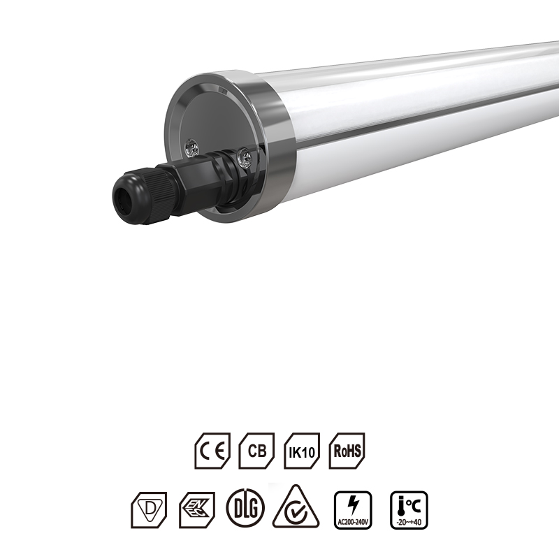 High Borosilicate Glass Tube LED Tri-Proof Light Certification Chart