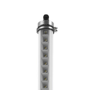 Milky White Tubular Low Glare UGR16 LED Tri-Proof Light