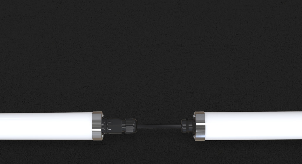 Multiple LED light connections via quick connect terminals TUBU