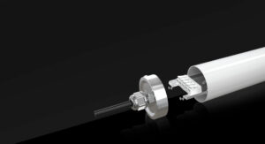 Tubular ECO IP65 LED Tri-proof Light have Convenient and easy to use wiring system