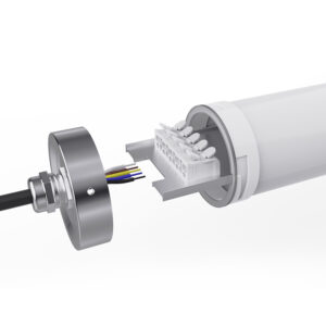 Tubular ECO IP65 LED Tri-proof Light with Quick Wiring Port Tubular ECO IP65 LED Tri-proof Light with Quick Wiring Port