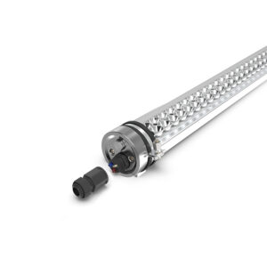 Tubular UGR19 Low Glare LED Light with Quick Wiring Port