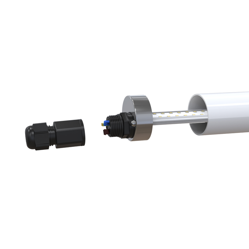 WIth Quick connect terminals 47mm Mini Diameter Round Tube Tri-proof Light L9M