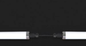 WIth Spliceable Quick Connect Terminals 45mm Diameter Mini Round Tube Tri-proof Light L9M-1