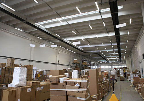 warehouse lighting