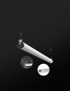 180° Rotatable Bracket LED Linear Low Bay Light has IP65 Waterproof Level-1