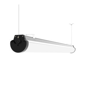 180° Rotatable Bracket LED Linear Low Bay Light with quick-install connectors