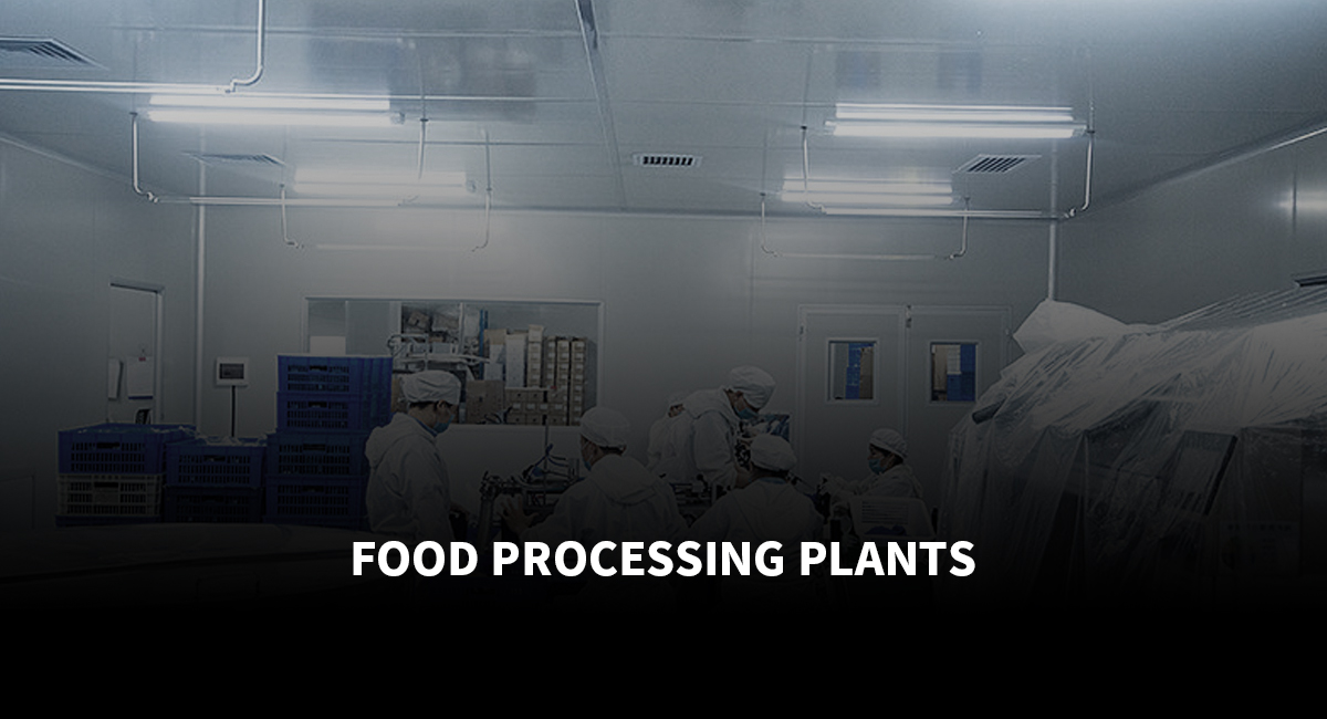 Food processing plants