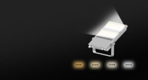 LED Area Light has flexible Dimming Options