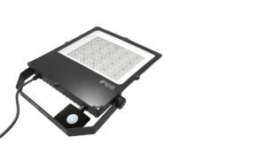 LED Flood Light has Plug-and-Play Sensors