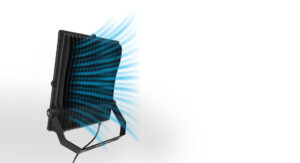 LED Flood Light has heat-dissipating case