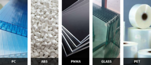 What material is used for LED tri-proof light