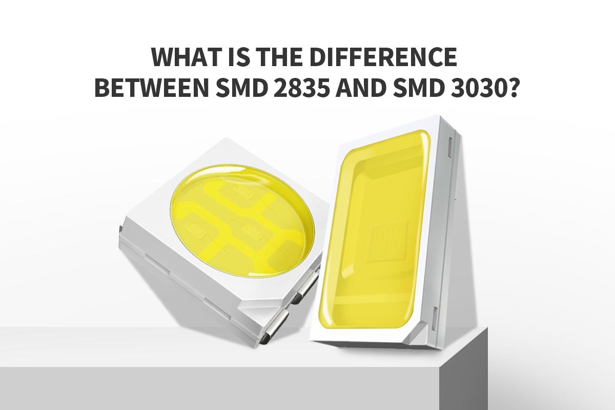What Is The Difference Between SMD 2835 And SMD 3030