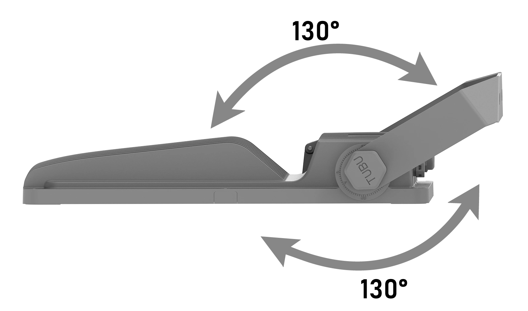 Adjustment bracket ±130°