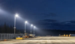 Canadian Contractor Outdoor Yard Lighting Project