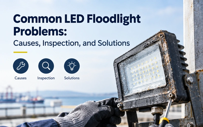Common LED Floodlight Problems Causes, Inspection, and Solutions