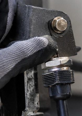 Loose or Damaged
Mounting Brackets and
Cable Entries