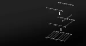 Detachable Folds LED Grow Light Bar
