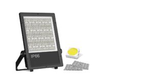 High brightness LED floodlights