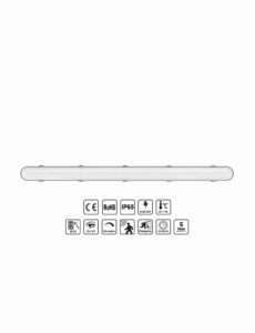 IP66 LED Batten Light L10-O Series Eco