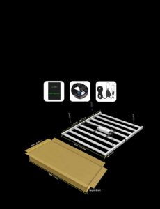 LED Grow Lights for Plants-Product Size