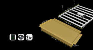 LED Grow Lights for Plants - Product Size