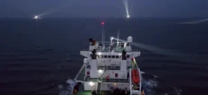 Single-Source LED Searchlights for Marine Applications