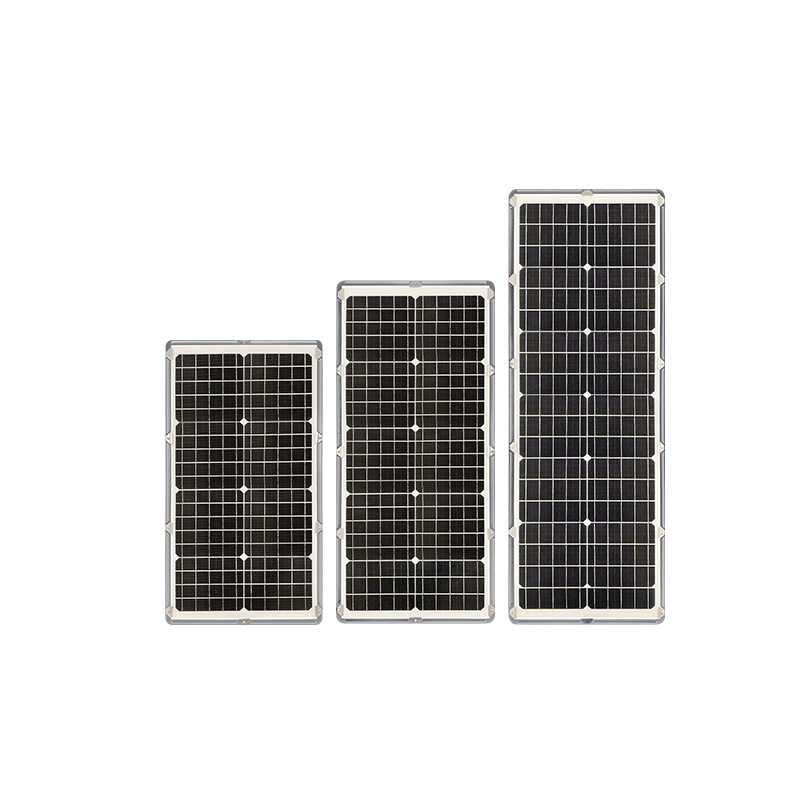 Solar panels for street lights
