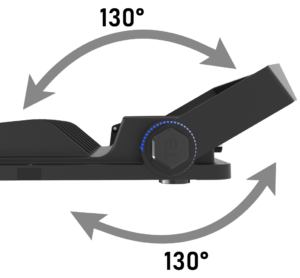 Adjustment bracket ±130°