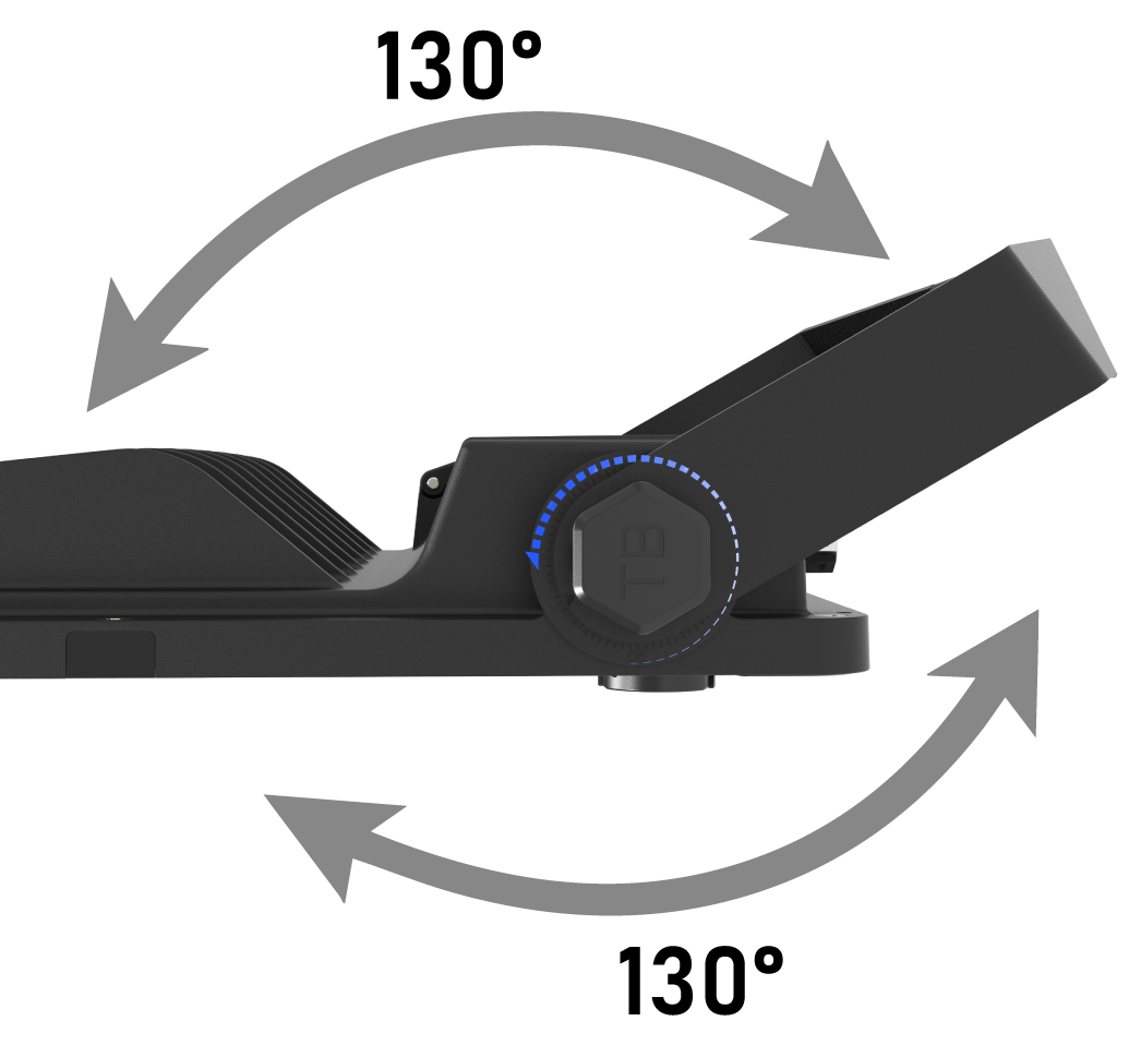 Adjustment bracket ±130°
