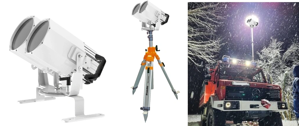 TUBU LED Searchlights Emergency Rescue Solutions