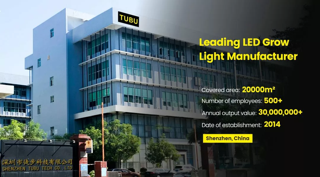TUBU plant light supplier