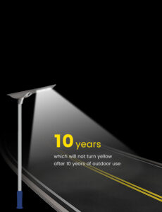 UV Resistant Solar Street Light